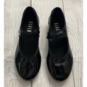 Black Bloch Girl Tap Dance Dancing Shoes, Size 12.5 Wide